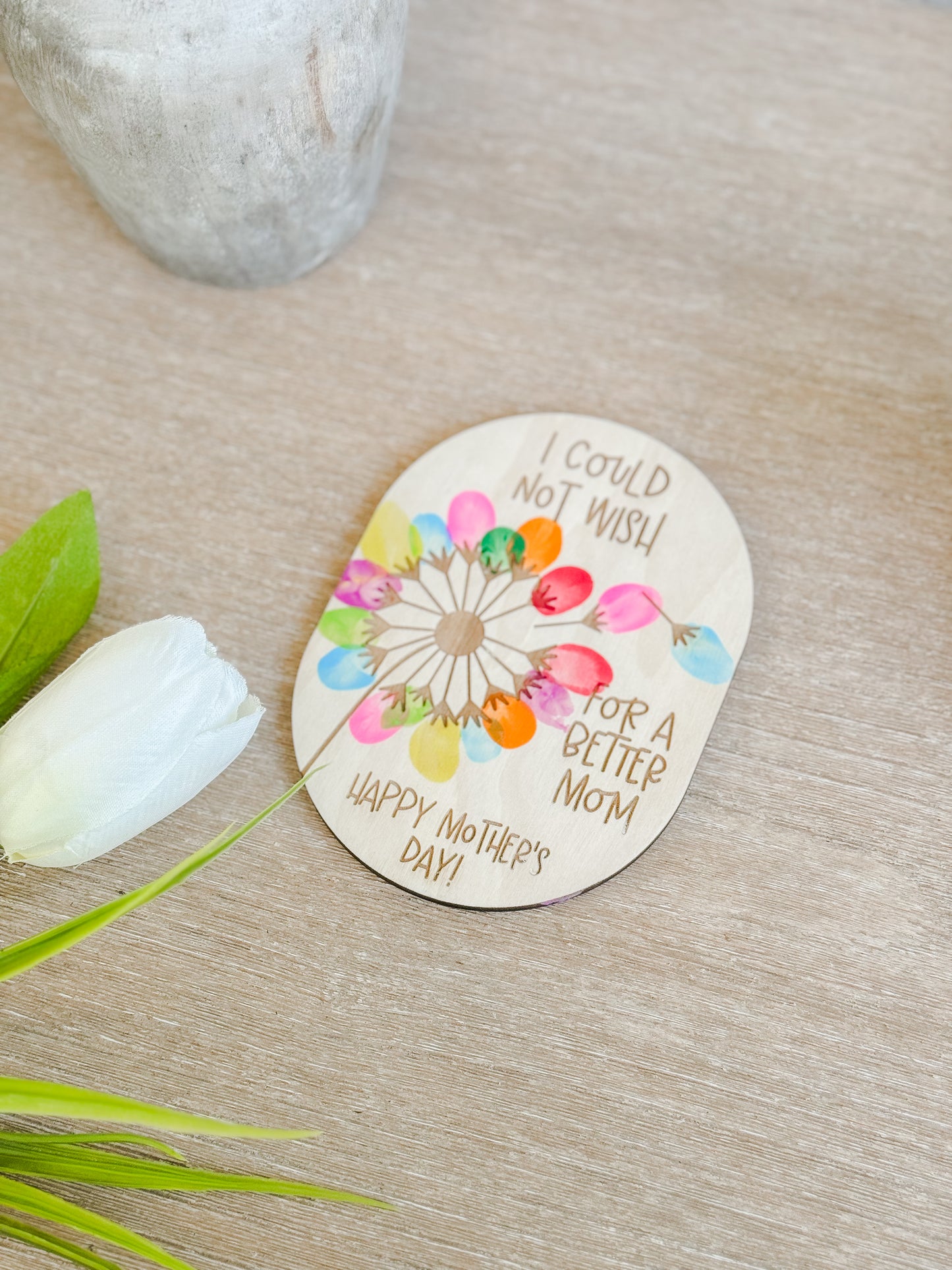 Mother's Day Fingerprint Magnet