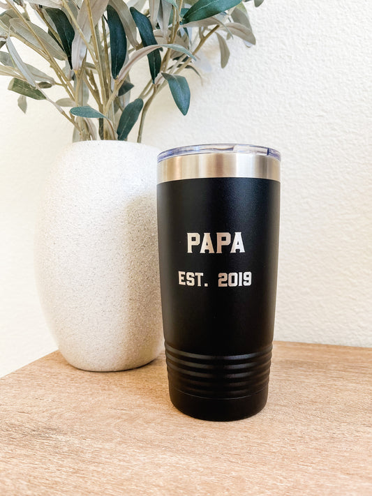 Custom Dad/Papa/Grandpa Tumbler