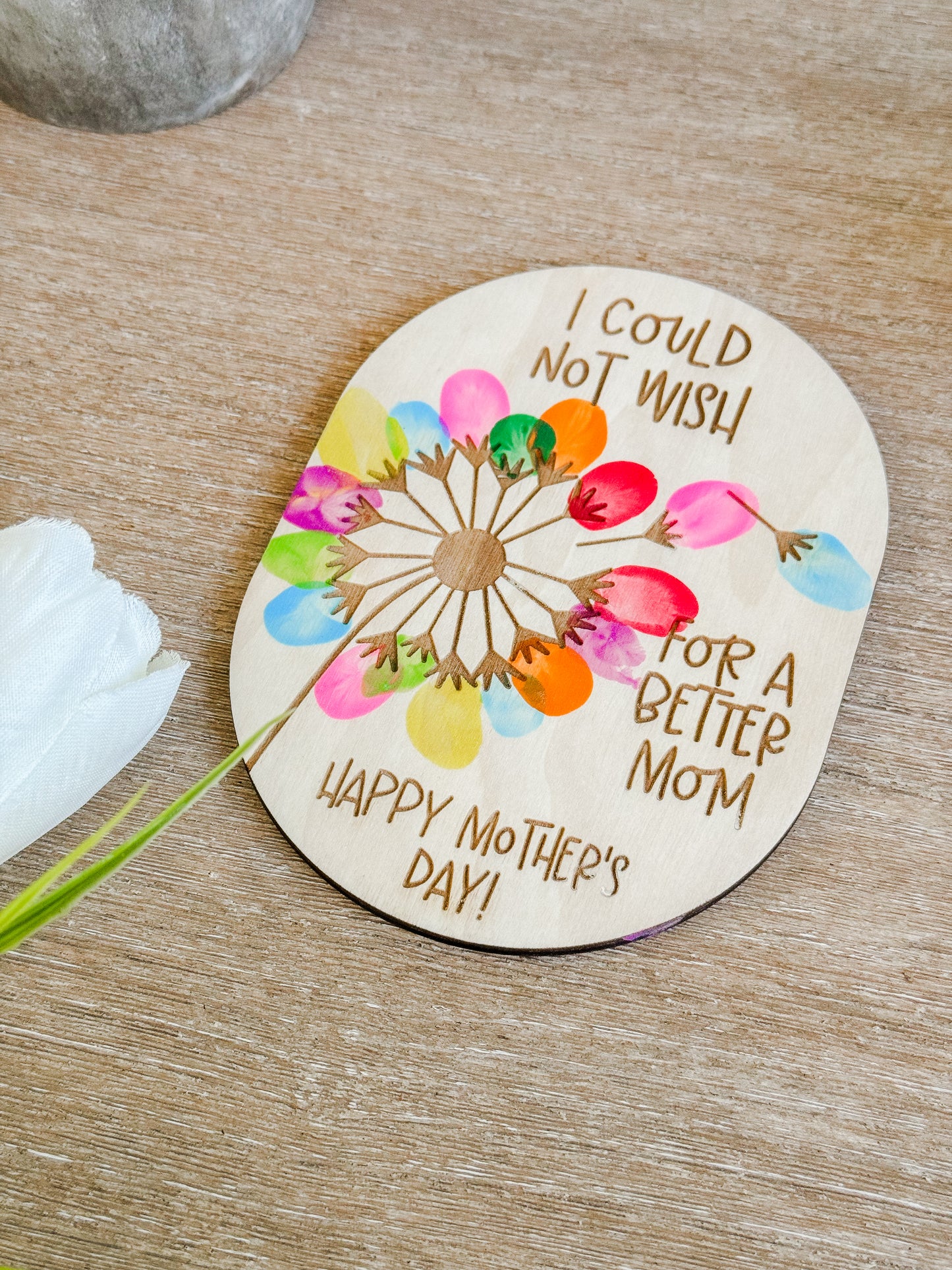 Mother's Day Fingerprint Magnet