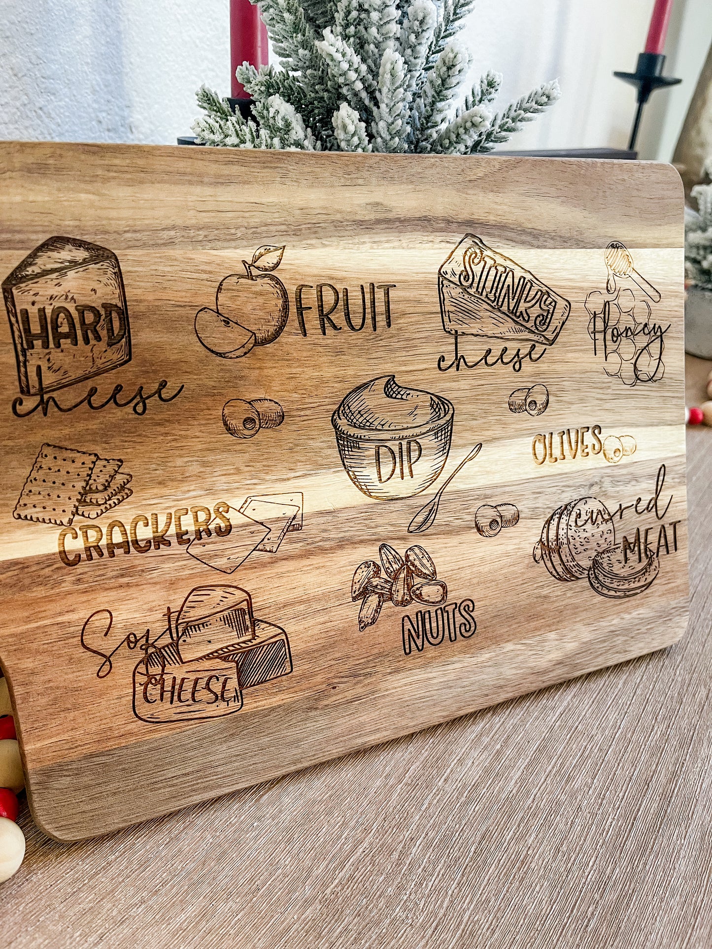 Charcuterie Engraved Board