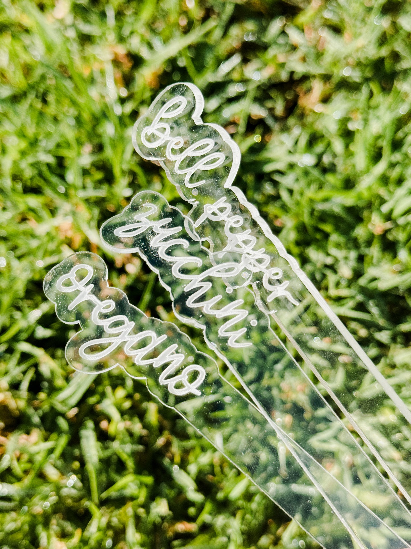 Acrylic Garden Tags