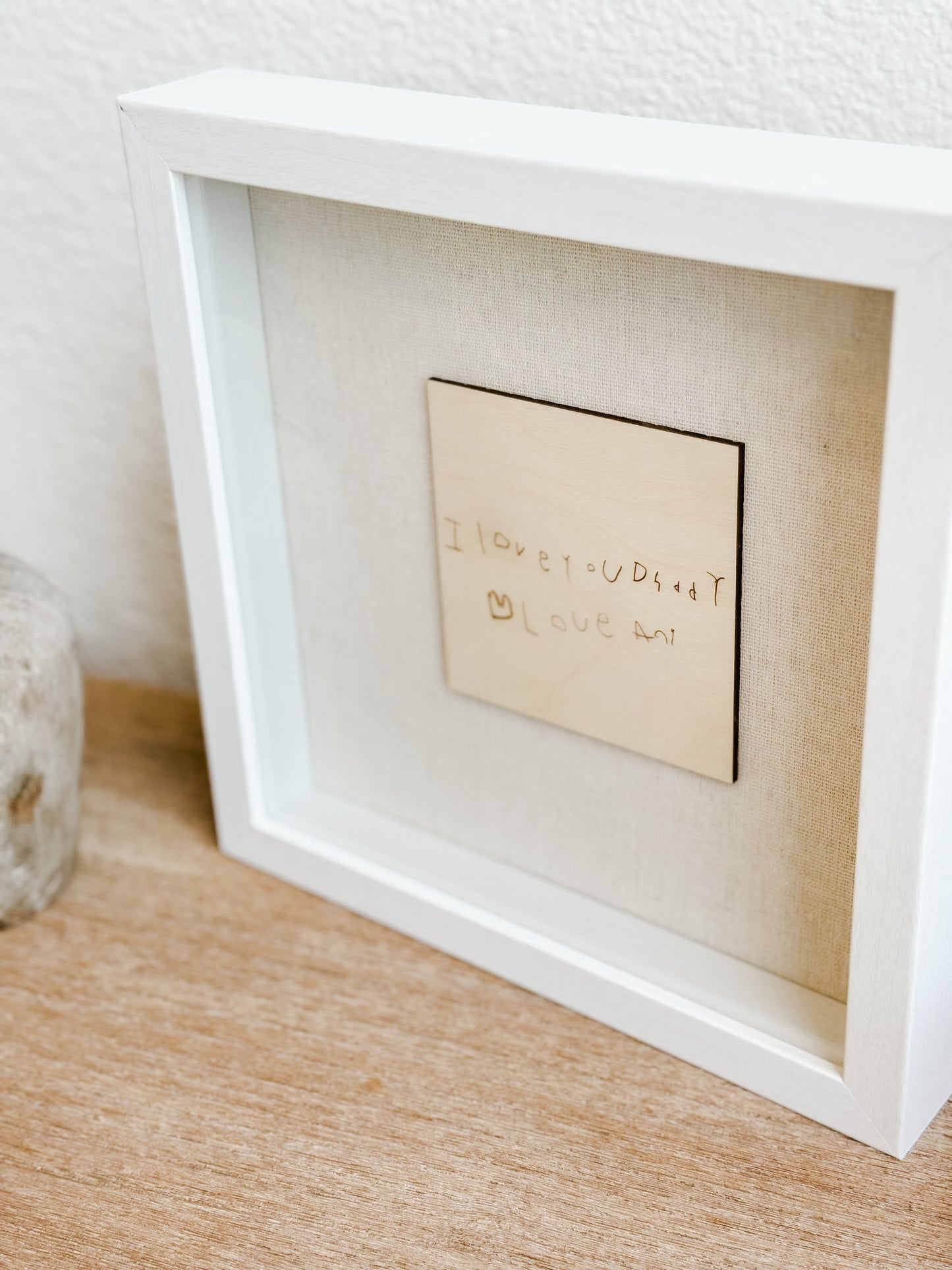 Handwritten Keepsake Frame