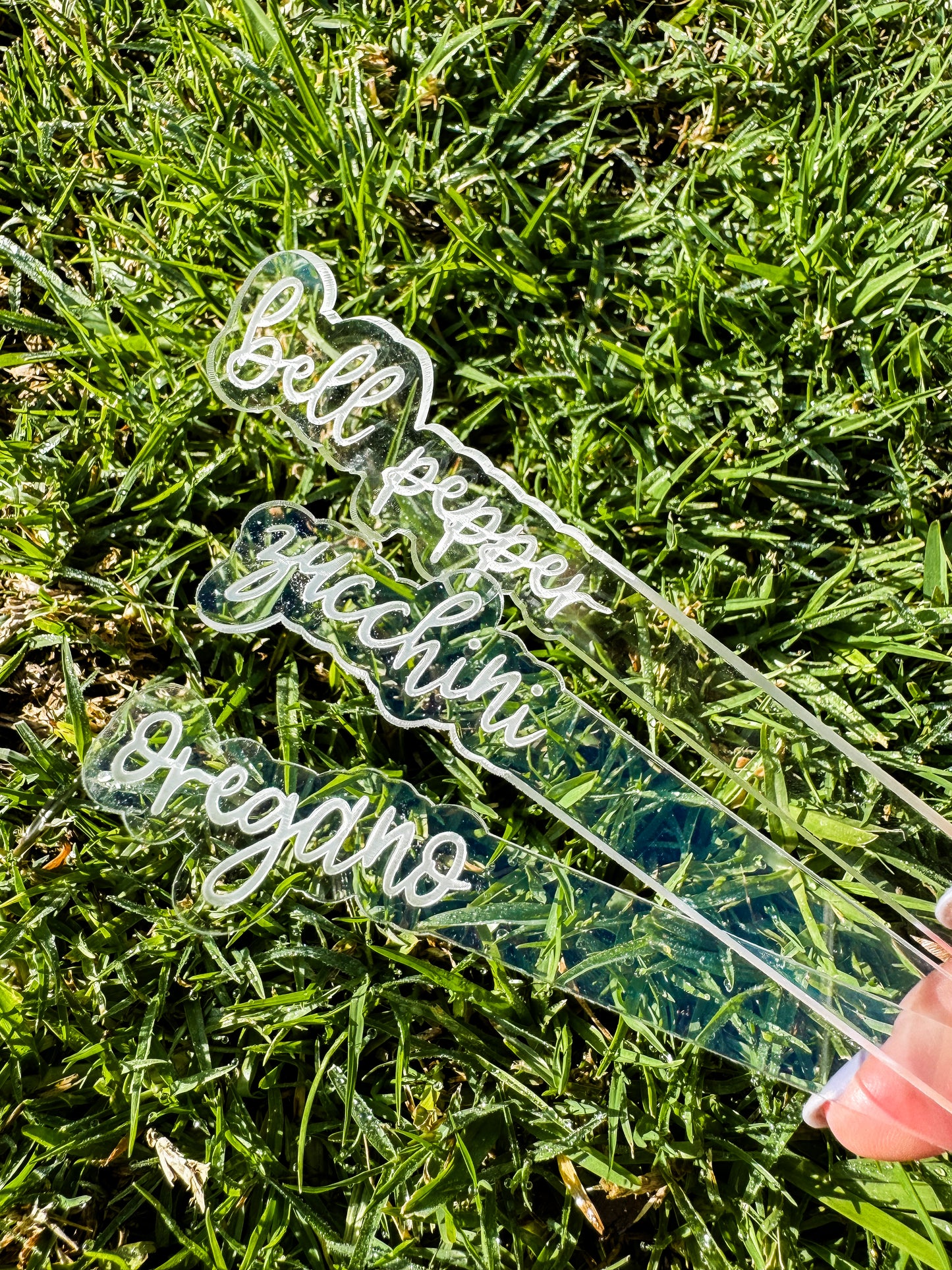 Acrylic Garden Tags