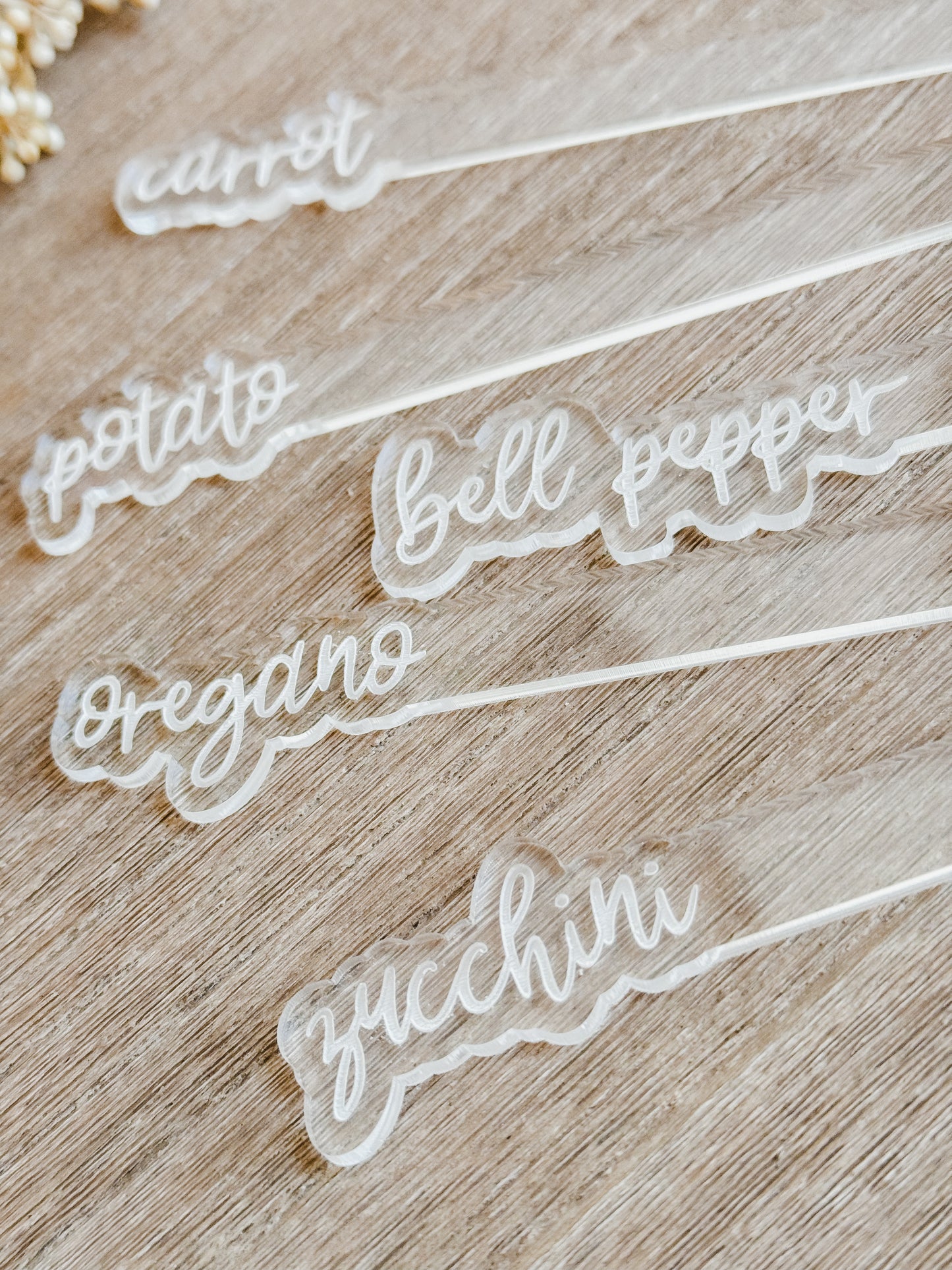 Acrylic Garden Tags