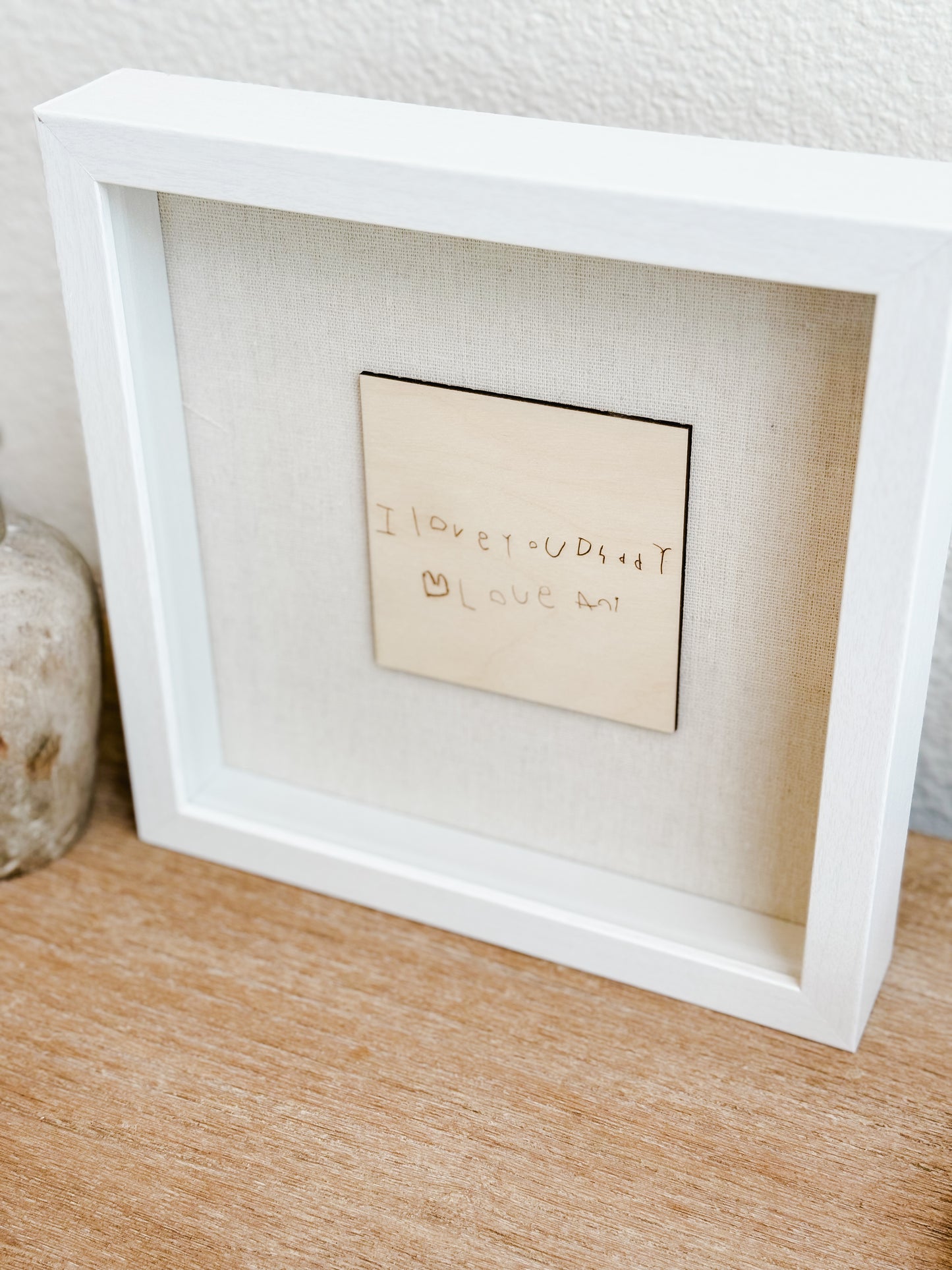 Handwritten Keepsake Frame