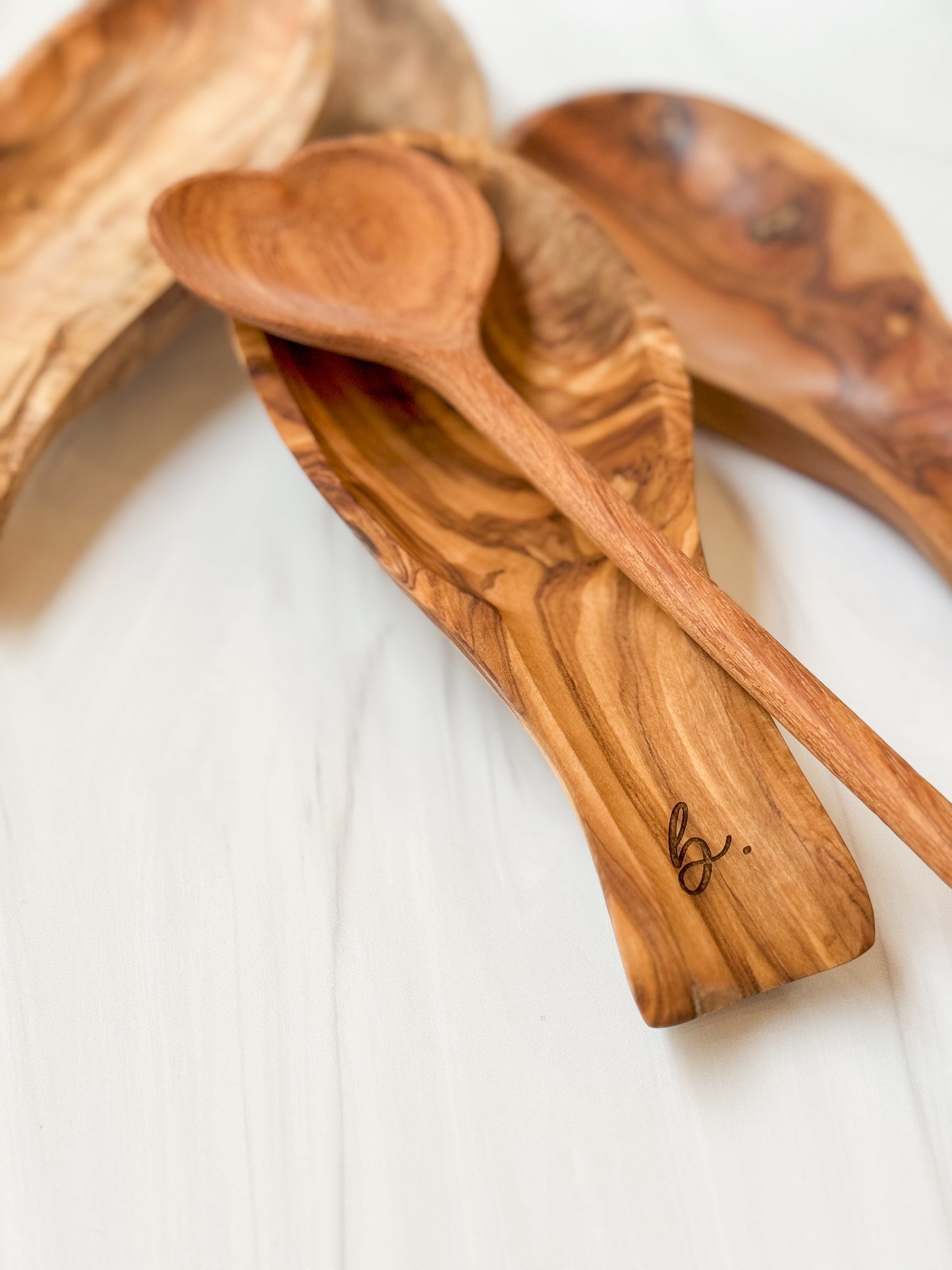 Olive Wood Spoon Rest