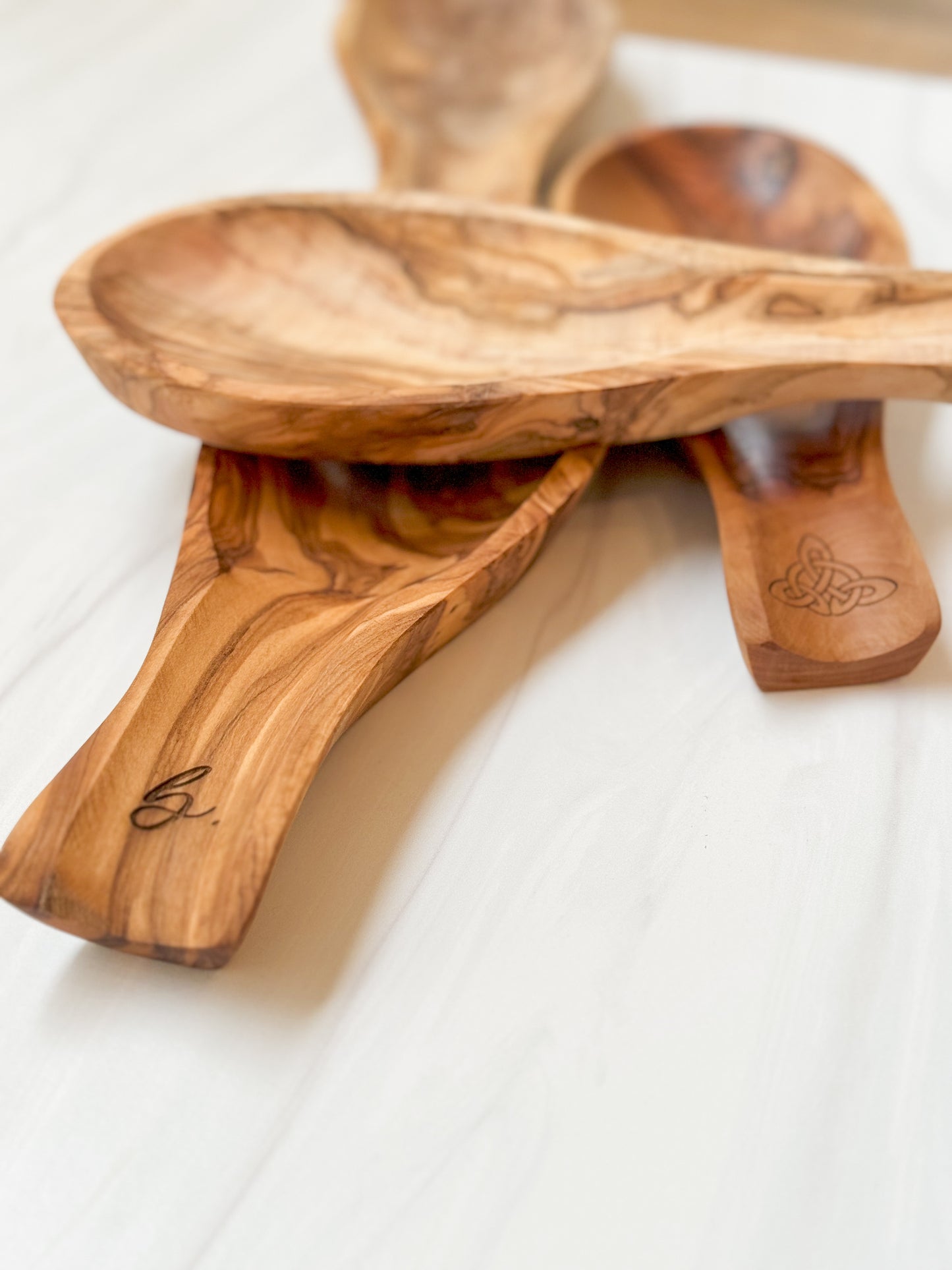 Olive Wood Spoon Rest