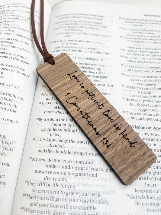 Custom Bible Verse Bookmarks