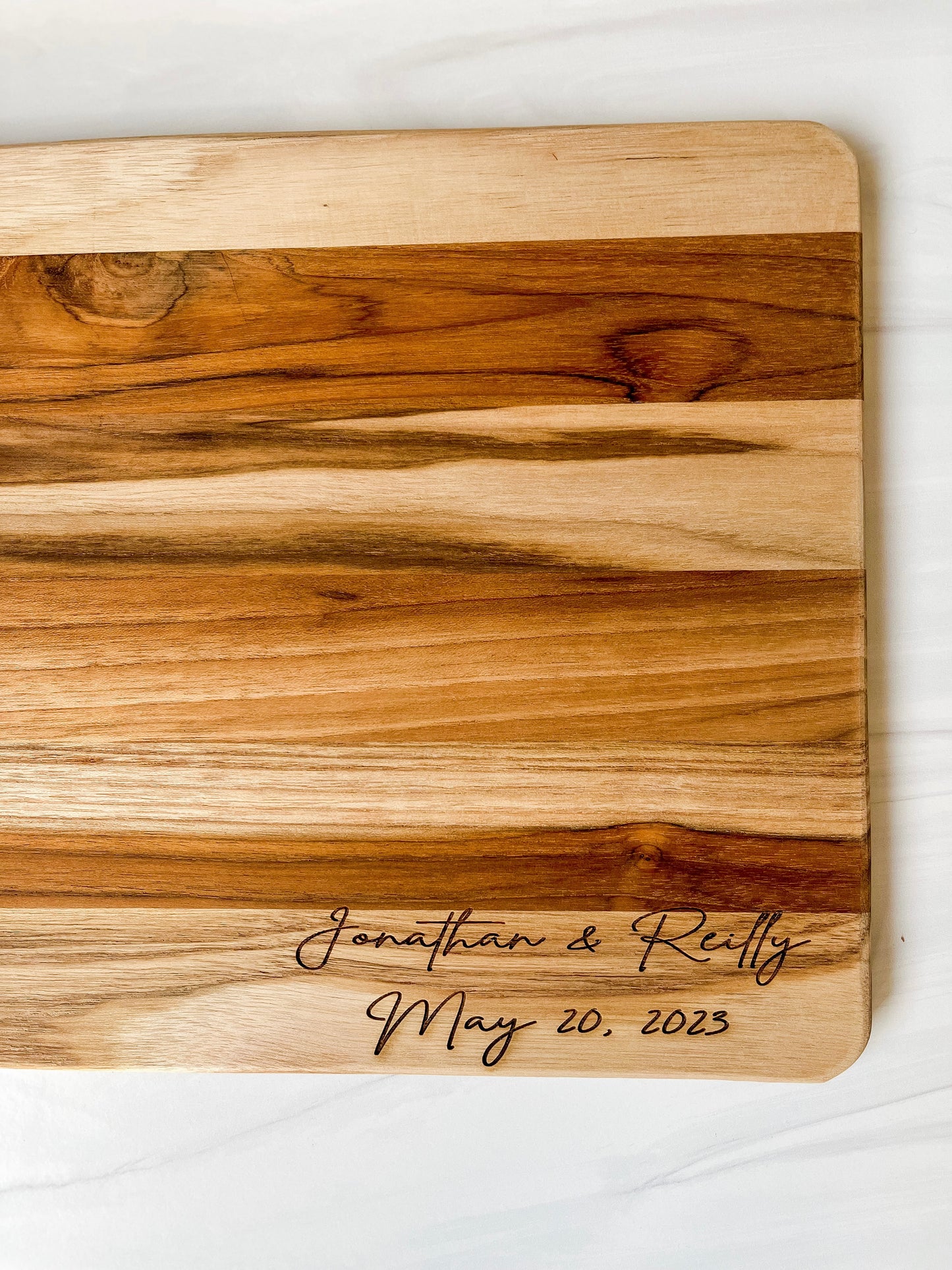 Custom Teakwood Cutting Board